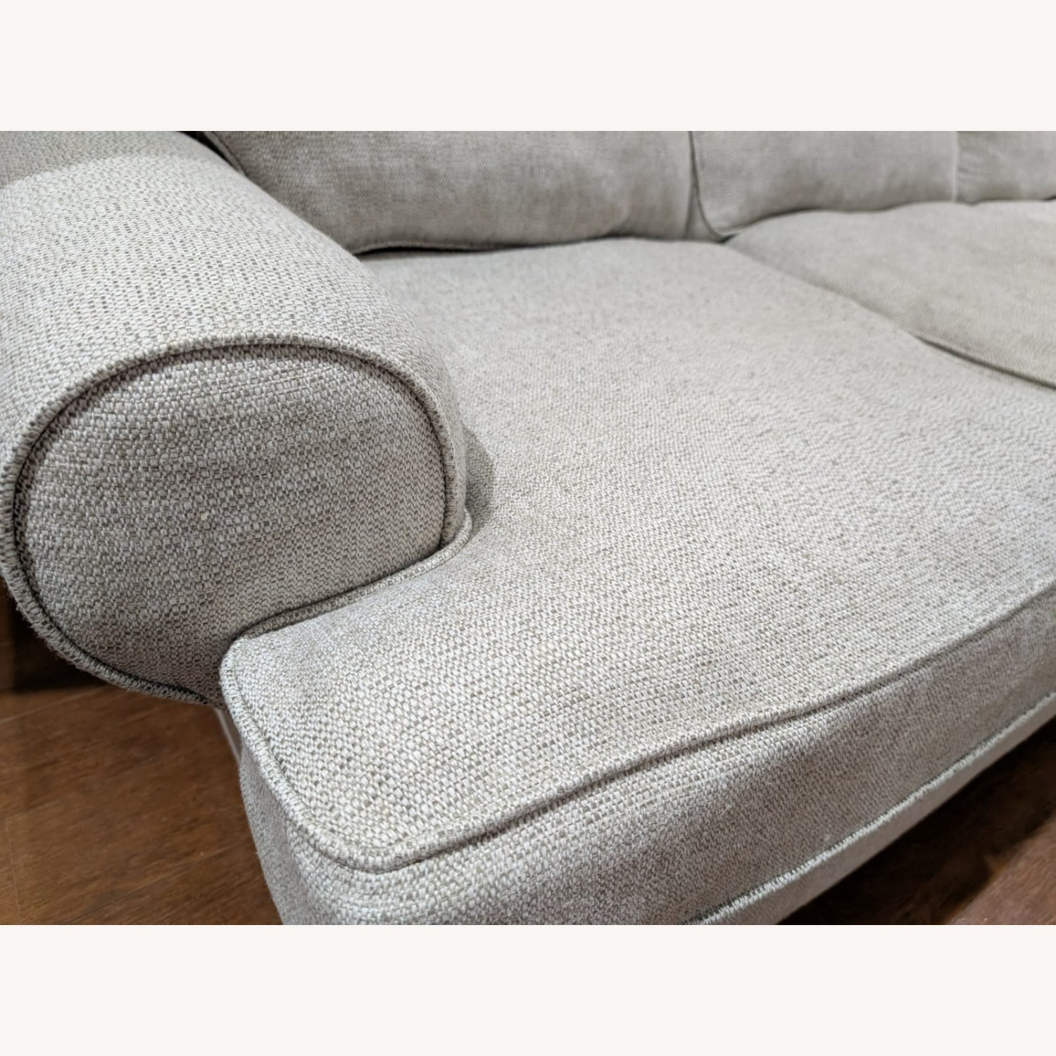 Queen Light Gray Sleeper Sofa - image-3