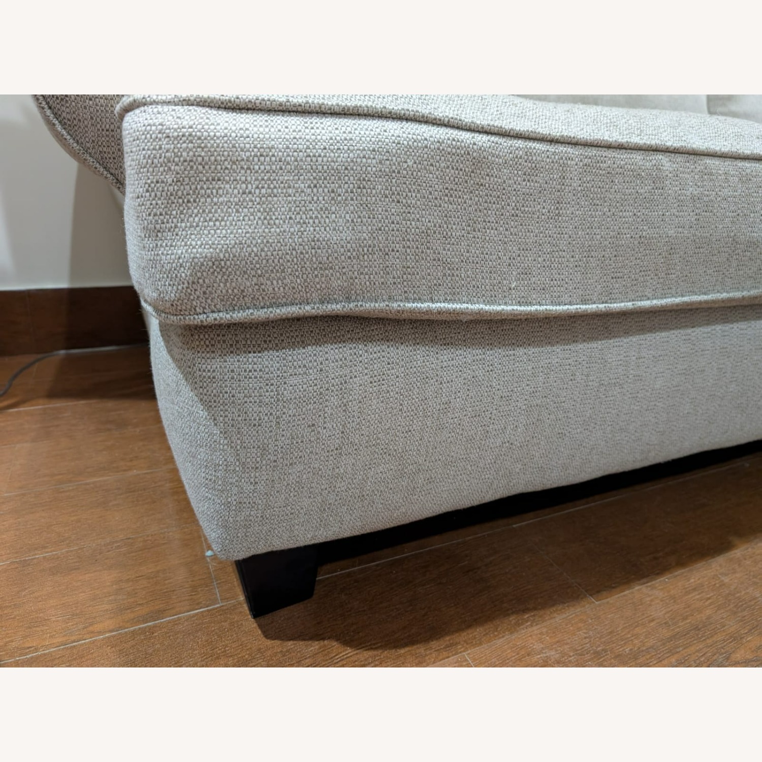 Queen Light Gray Sleeper Sofa - image-4