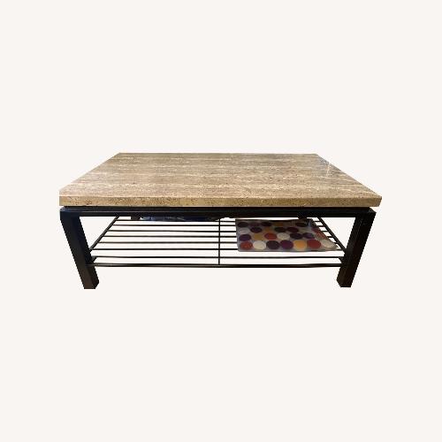 Used Real Marble Coffee Table for sale on AptDeco