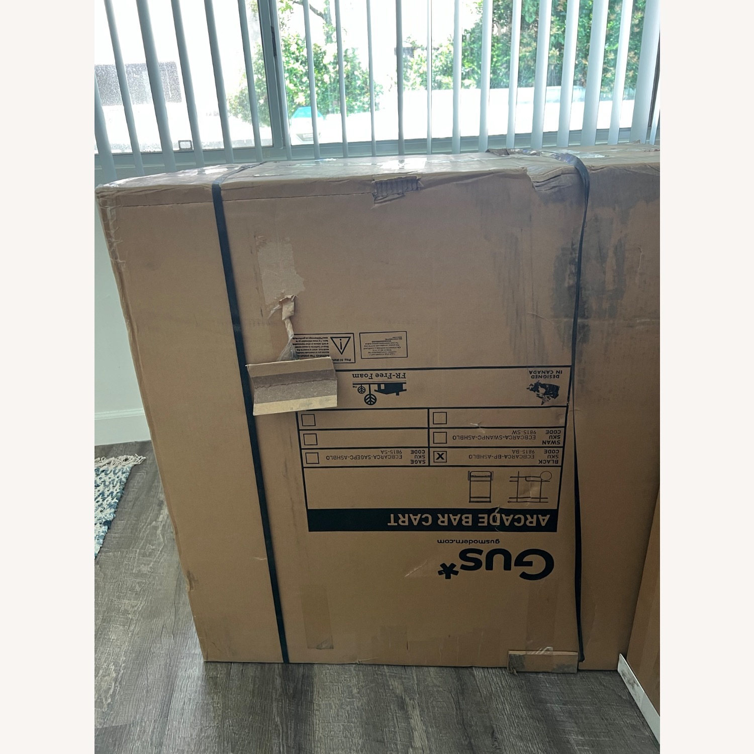 Gus Modern Arcade Bar Cart - image-2