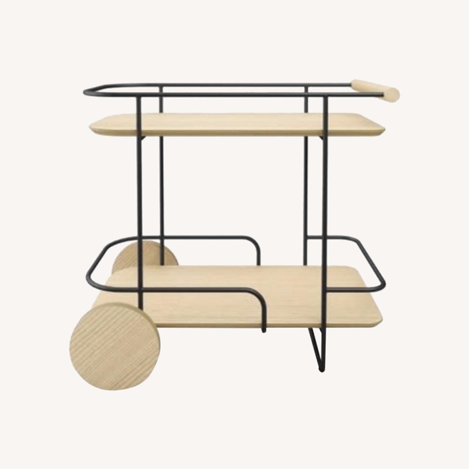 Gus Modern Arcade Bar Cart - image-0