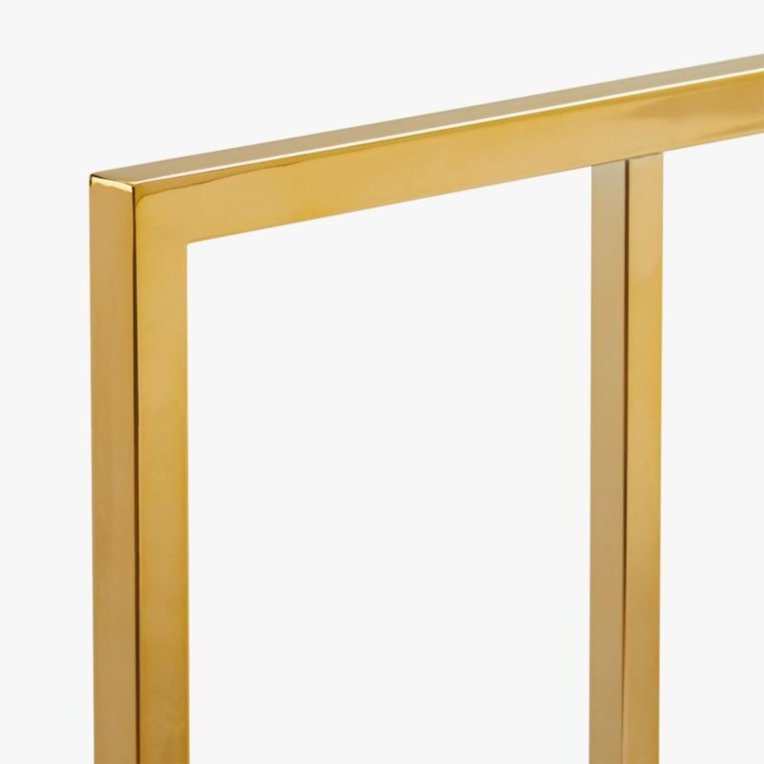 CB2 Alchemy Gold Bronze King Bed Frame - image-2