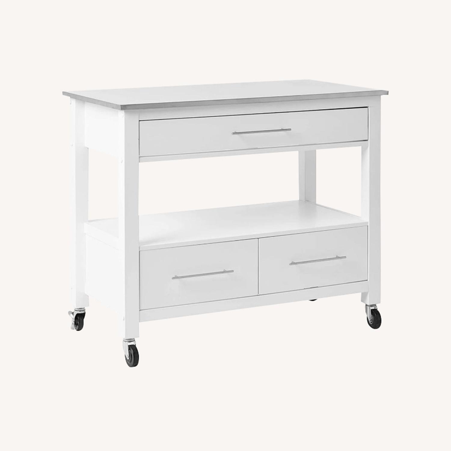 Wayfair Latitude Run Kitchen Cart - image-0