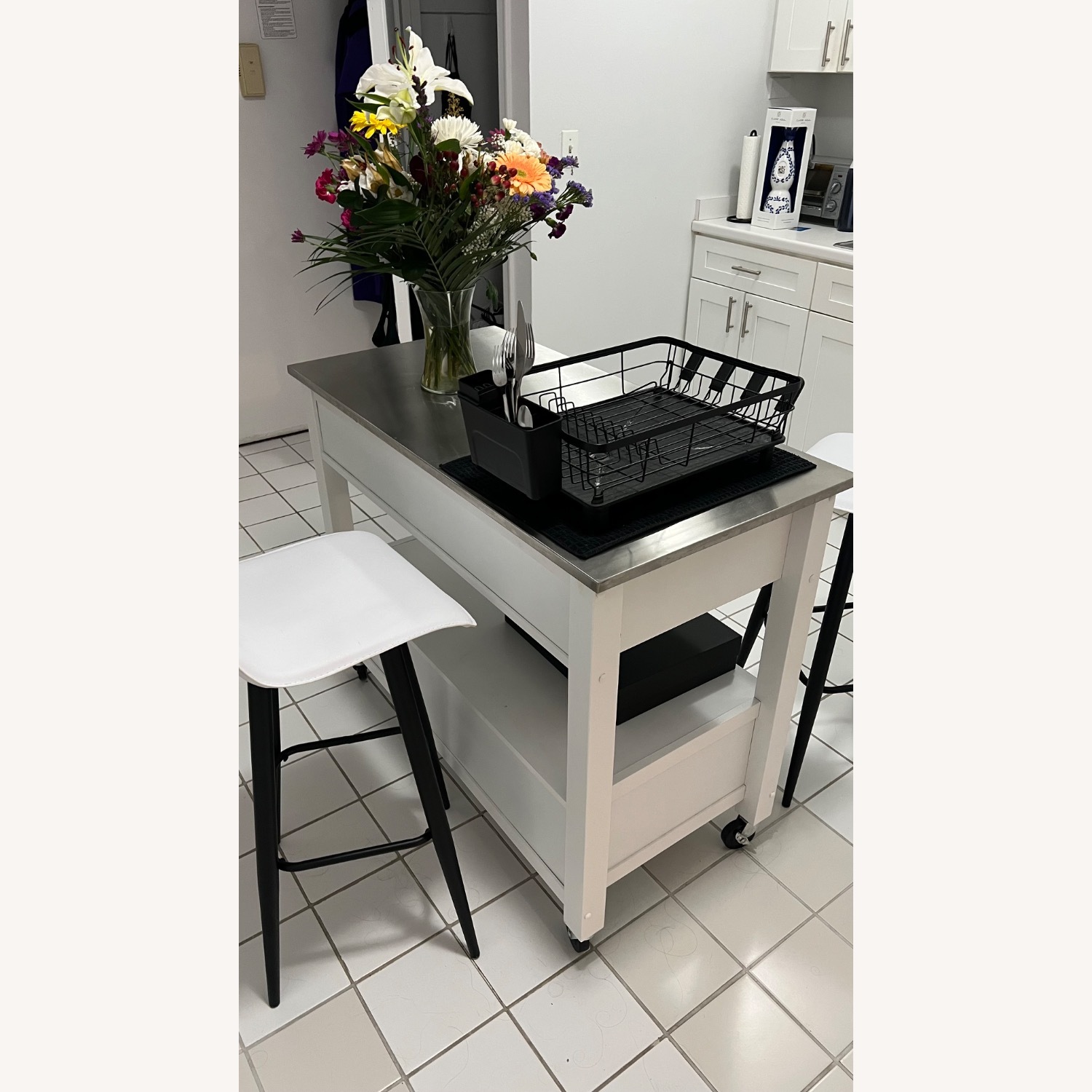 Wayfair Latitude Run Kitchen Cart - image-3