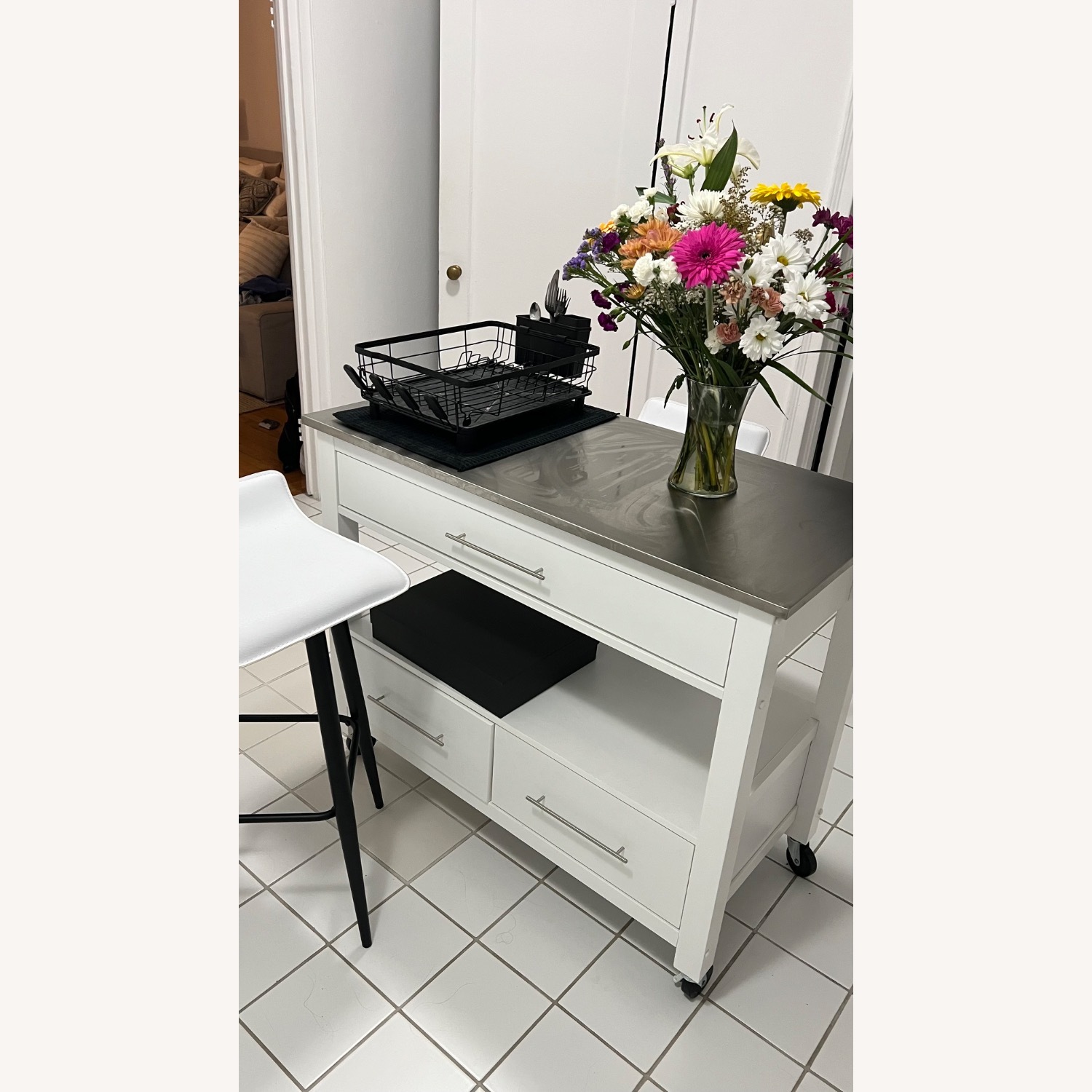 Wayfair Latitude Run Kitchen Cart - image-2