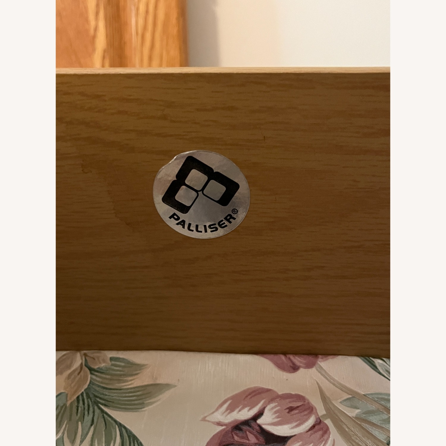 Palliser Oak Mid Century Modern Nightstand - image-4