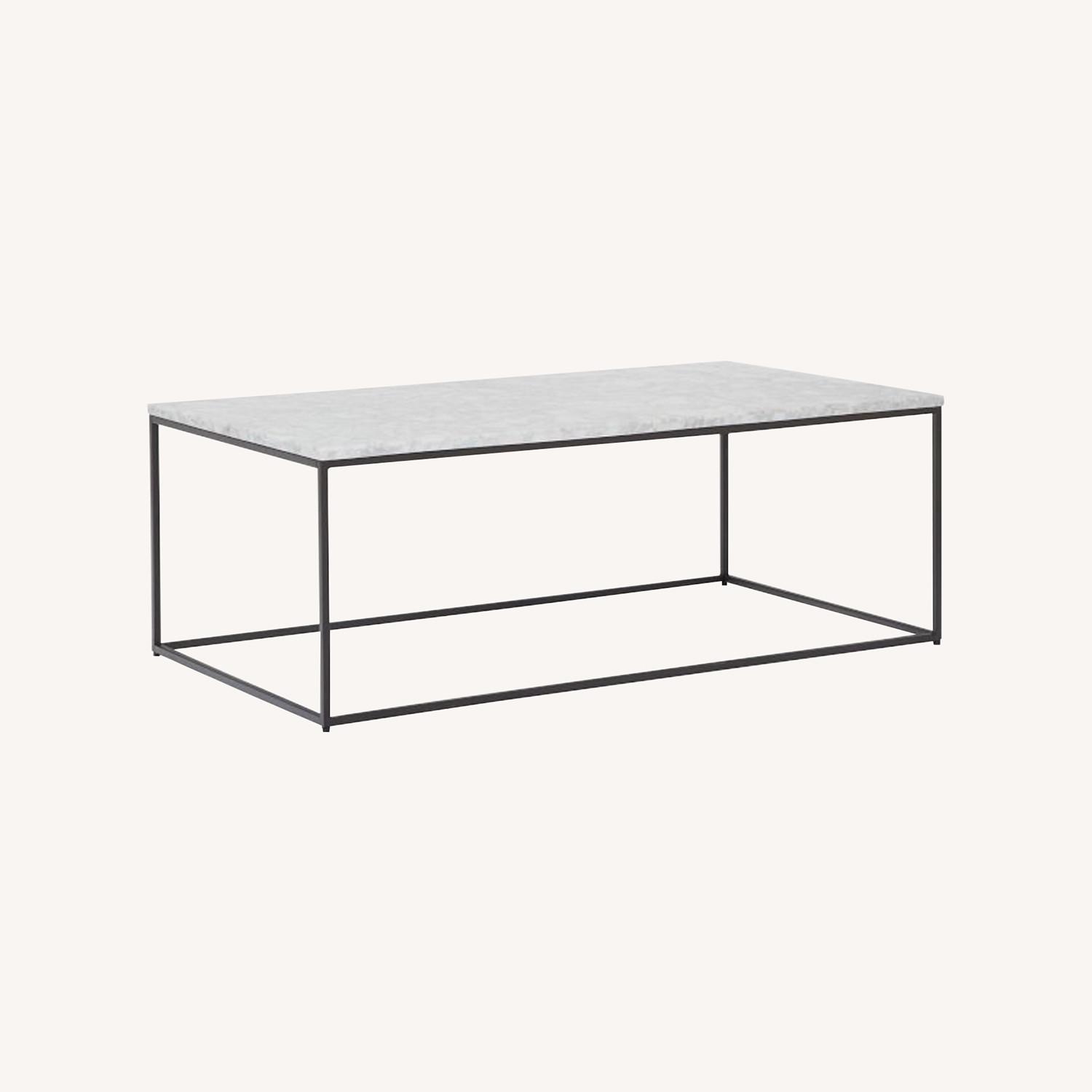 West Elm Streamline Rectangular Coffee Table - image-0