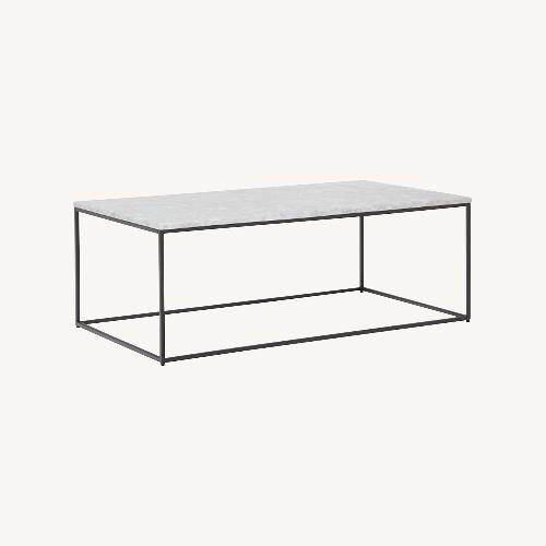 Used West Elm Streamline Rectangular Coffee Table for sale on AptDeco