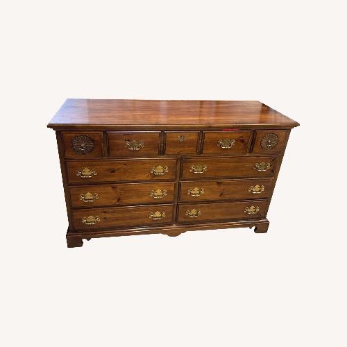 Used Mid Century Chippendale Style 9-Drawer Dresser for sale on AptDeco