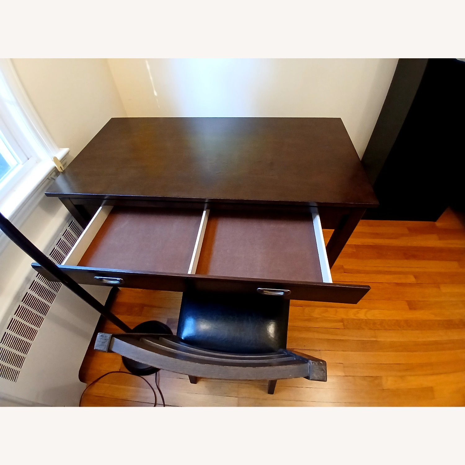 Chadwick Espresso Desk & Chair Set - image-3