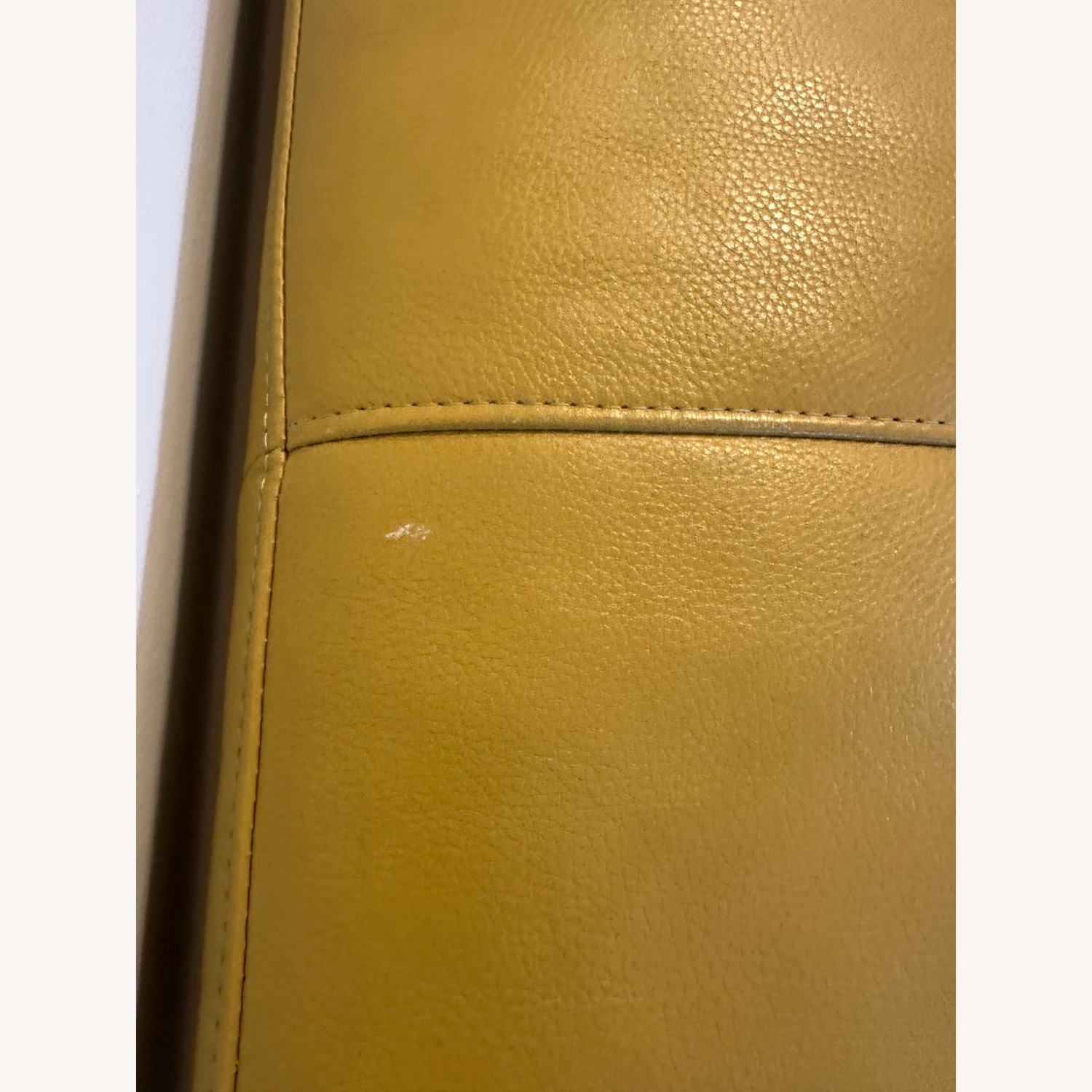 Room & Board Ravella Leather Ottoman - image-4