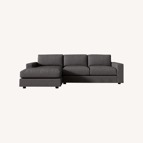 Used West Elm Urban 106" Left 2-Piece Chaise Sectional for sale on AptDeco