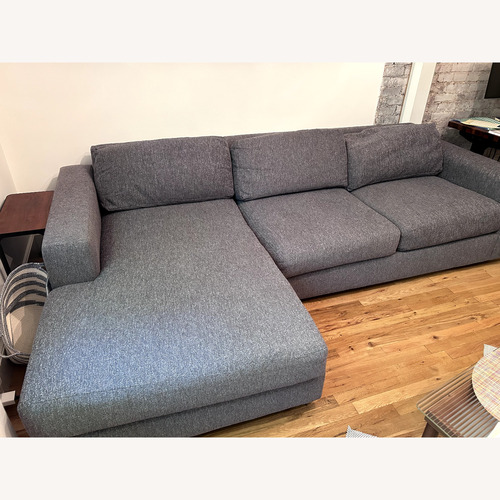 Used West Elm Urban 106" Left 2-Piece Chaise Sectional for sale on AptDeco