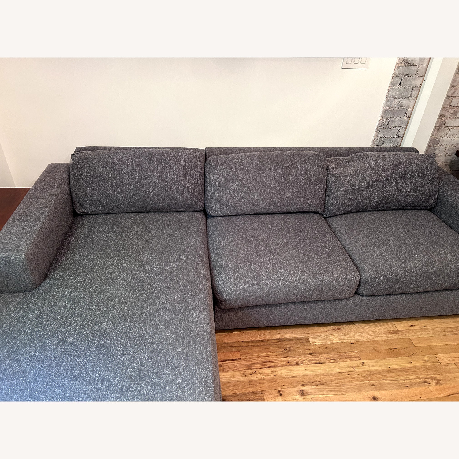 West Elm Urban 106" Left 2-Piece Chaise Sectional - image-3