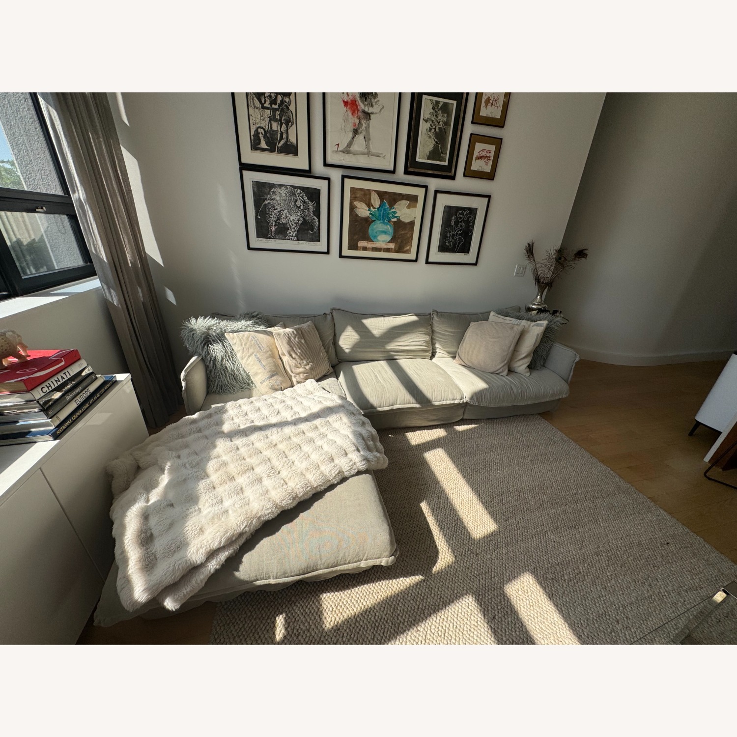 Neva Chaise Sectional Sofa - image-2