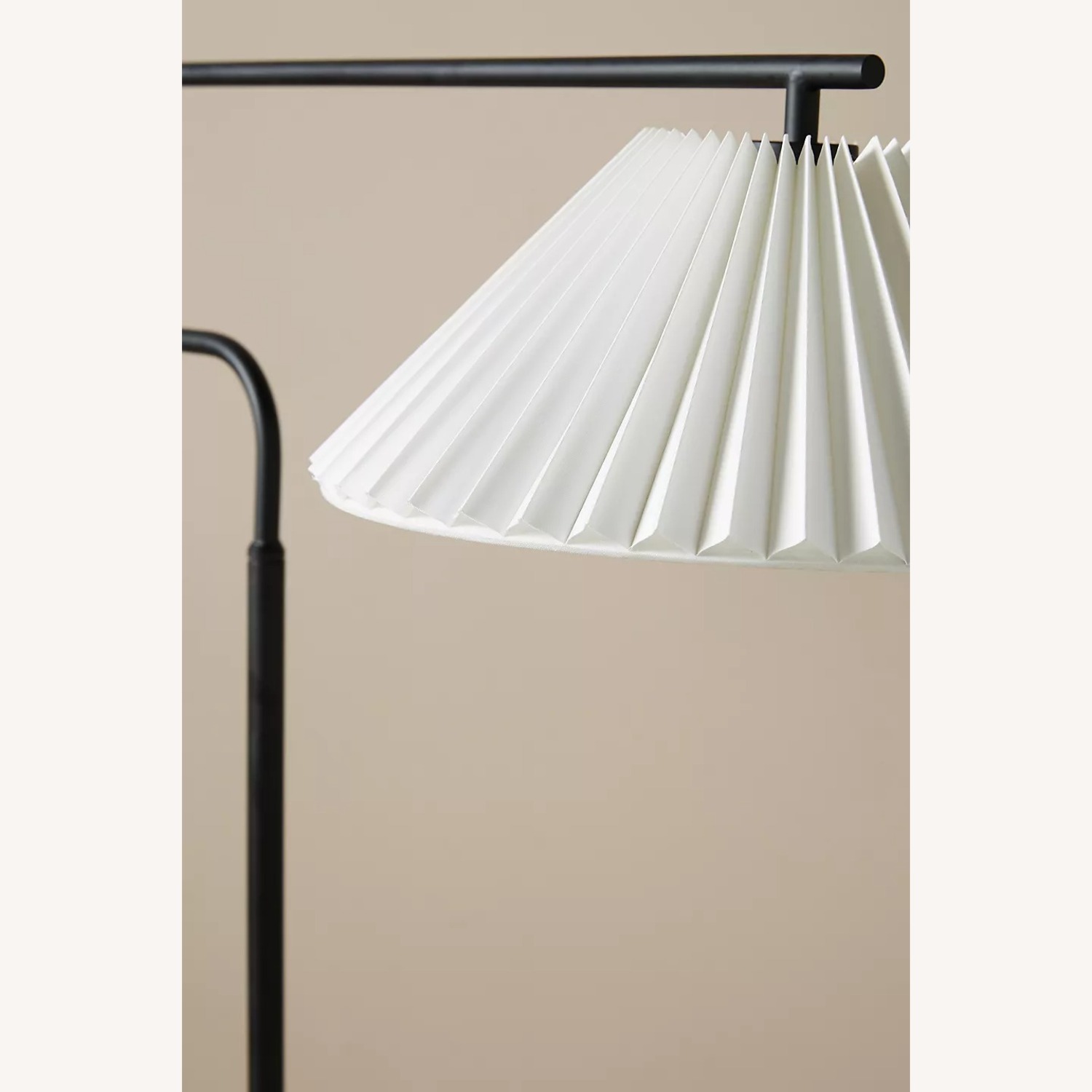 Anthropologie Harriet Paper Pleated Floor Lamp - image-2