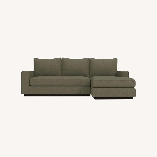 Used Harper Reversible Chaise Sleeper Sofa Bed for sale on AptDeco