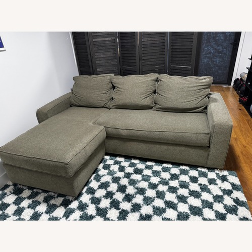 Used Harper Reversible Chaise Sleeper Sofa Bed for sale on AptDeco