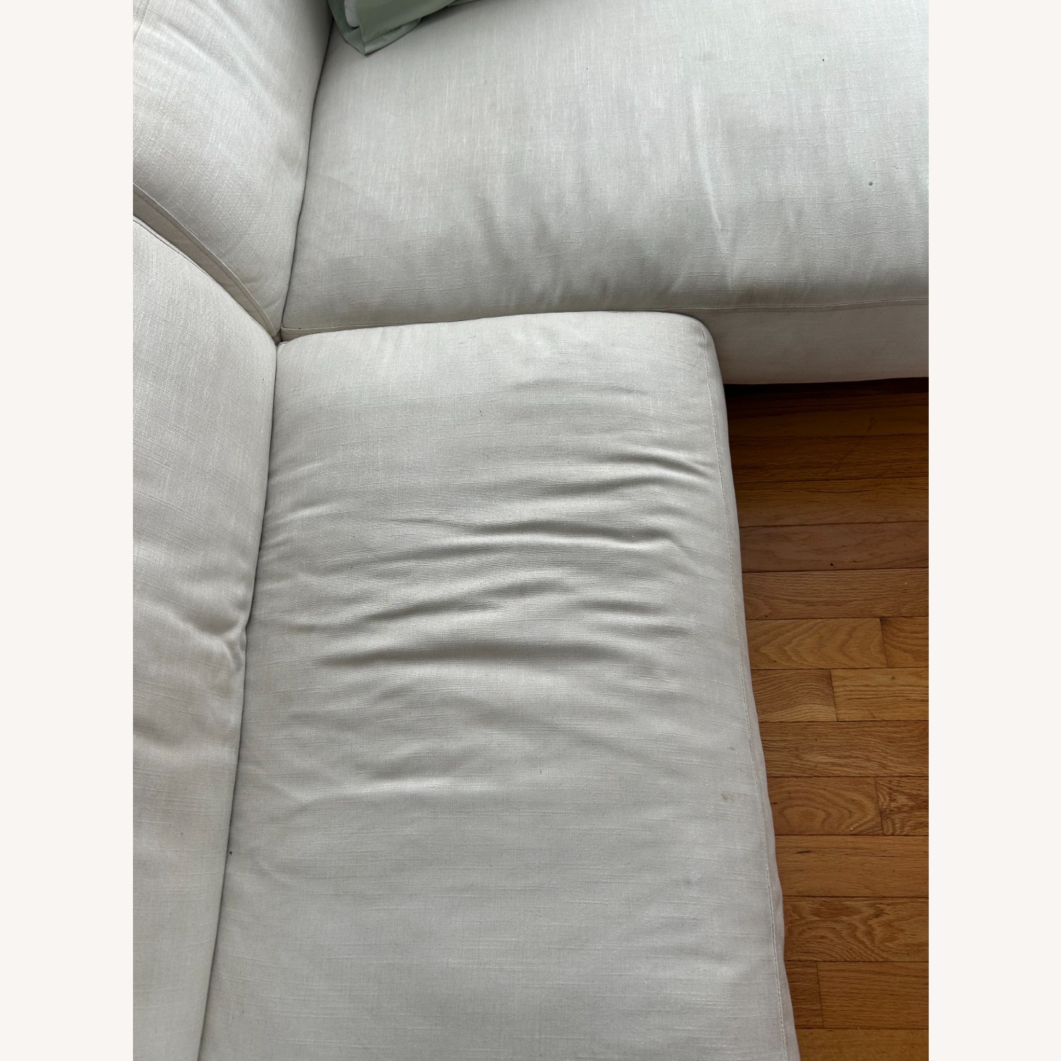 Abisko 94.5" Sectional - Quartz White - image-3