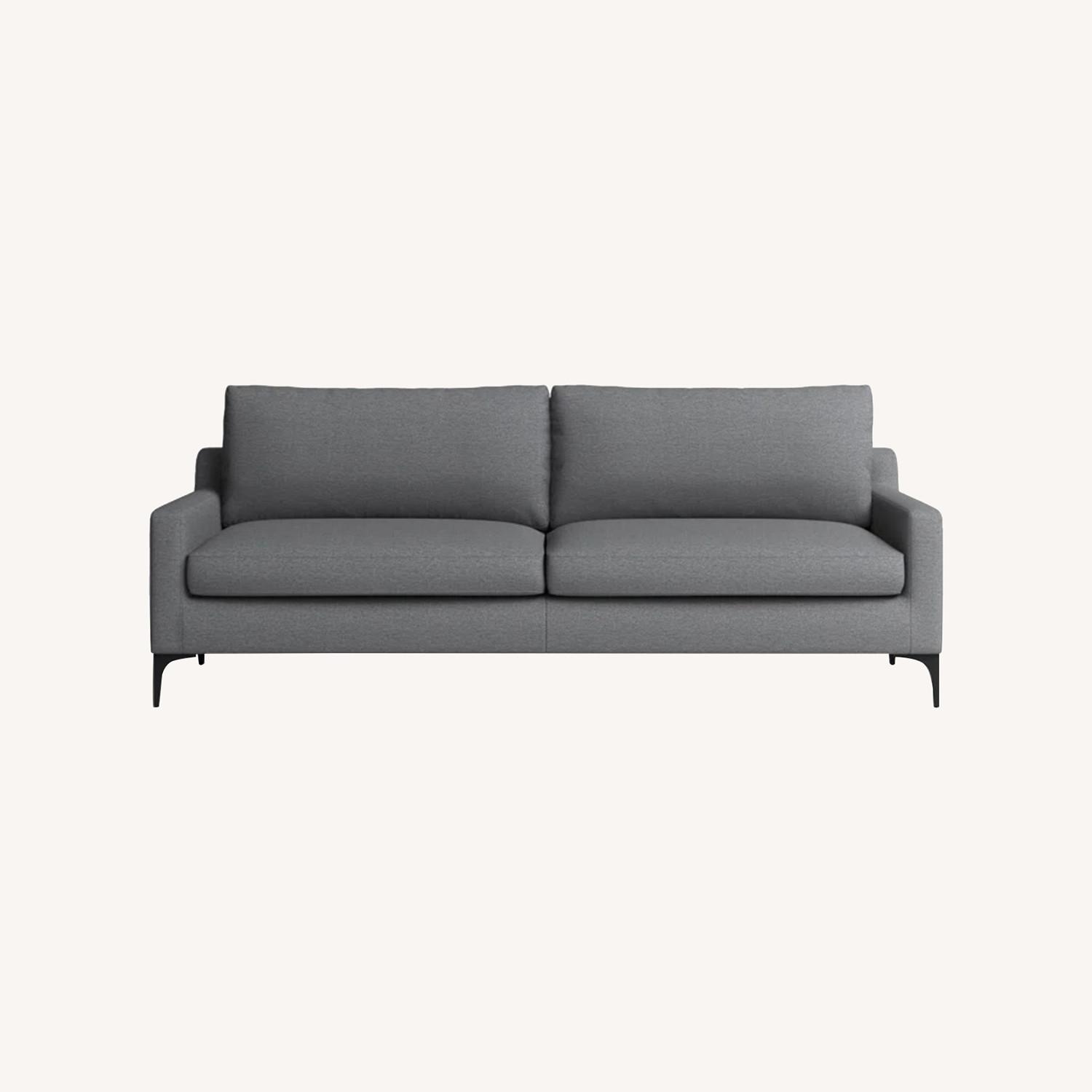 AllModern Jones Gray Performance Couch 86" - image-0