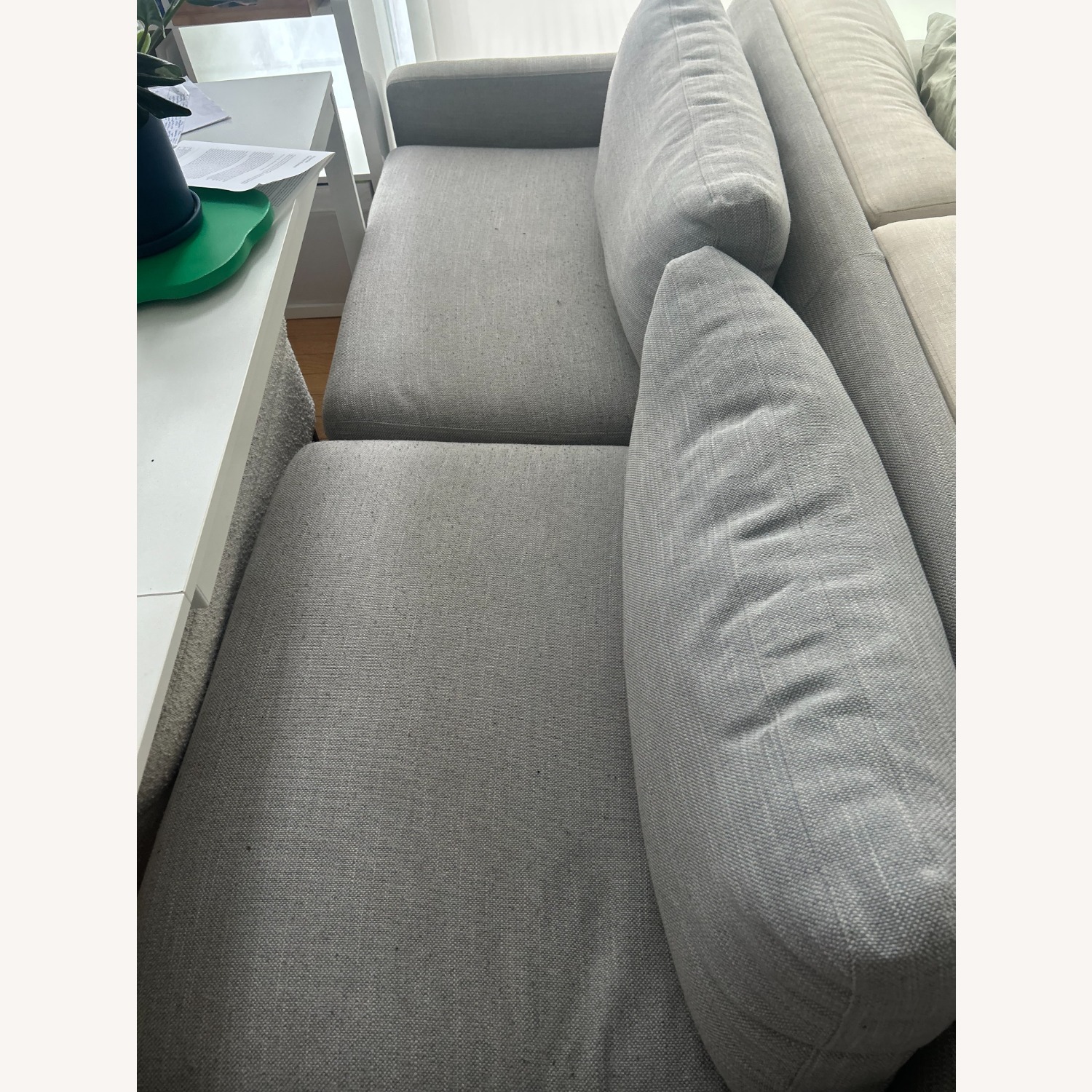 AllModern Jones Gray Performance Couch 86" - image-3