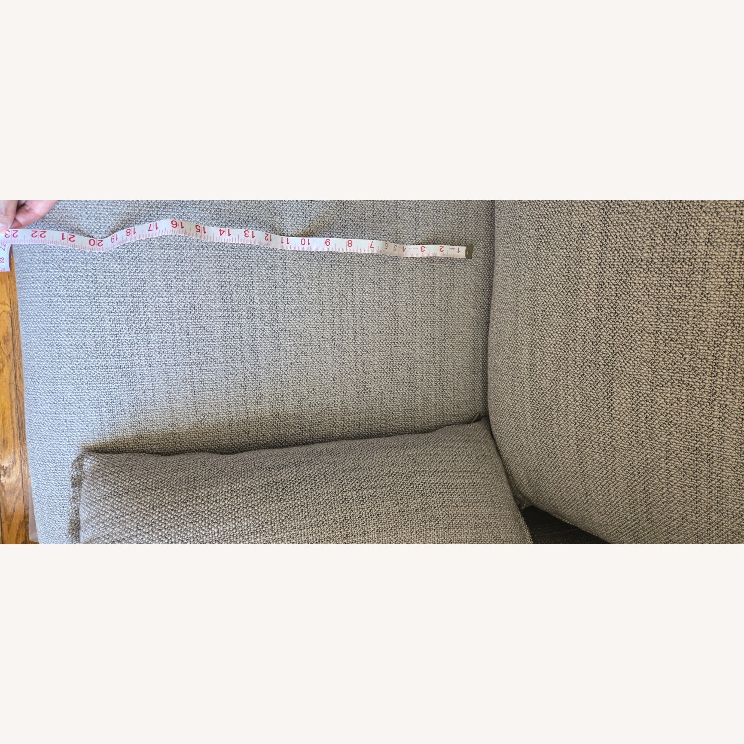  West Elm Gray 2 Seater Sofa - image-6