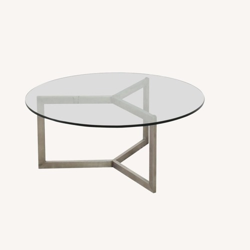 Used  Room & Board Classic Round Coffee Table for sale on AptDeco
