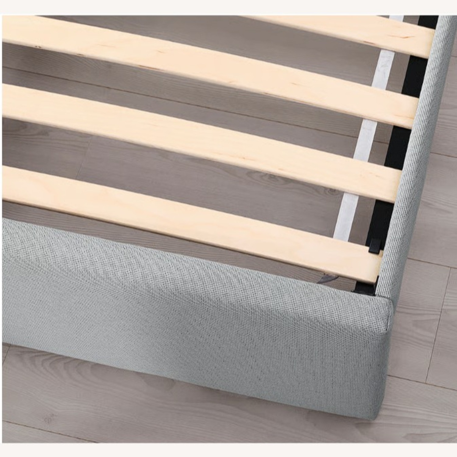 GLADSTAD Queen Upholstered Bed Frame 4 Storage Boxes - image-8