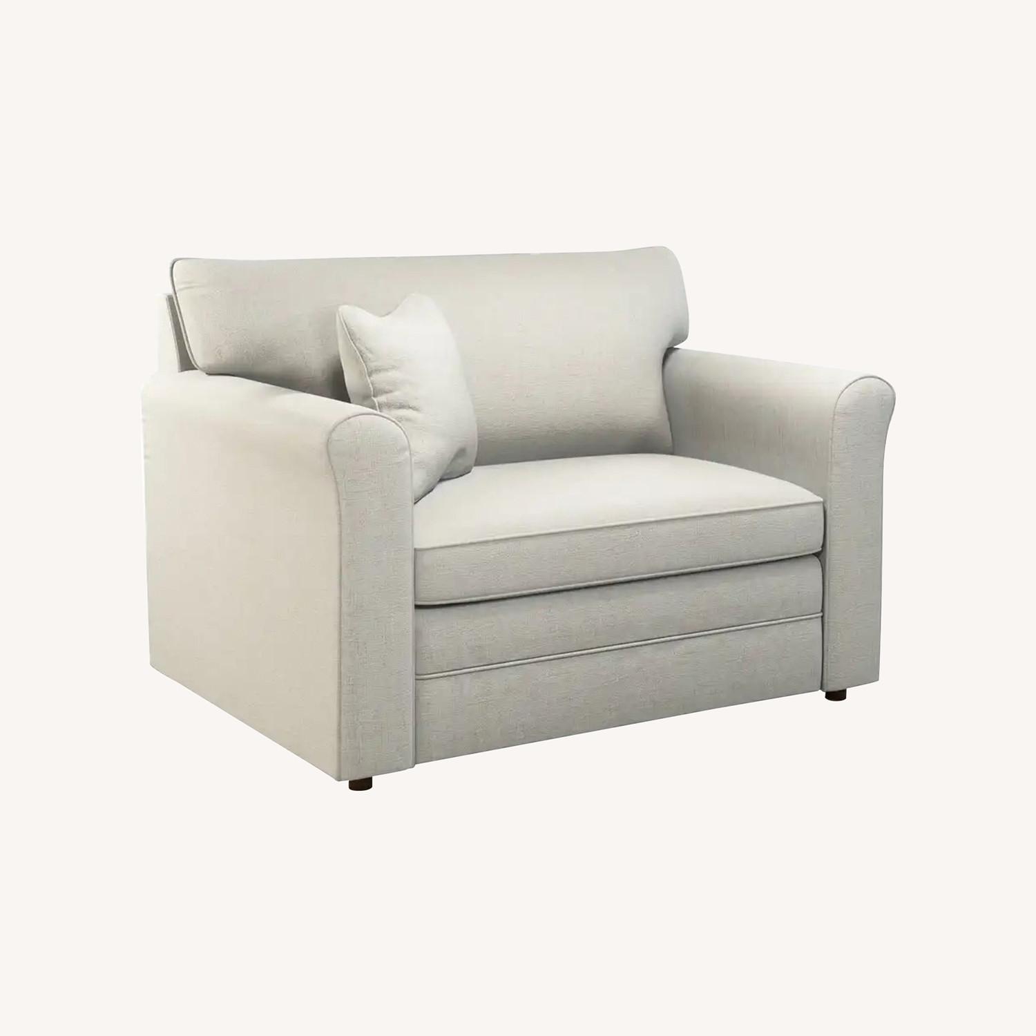 La-Z-Boy Loveseat Twin Sleeper Sofa - AptDeco