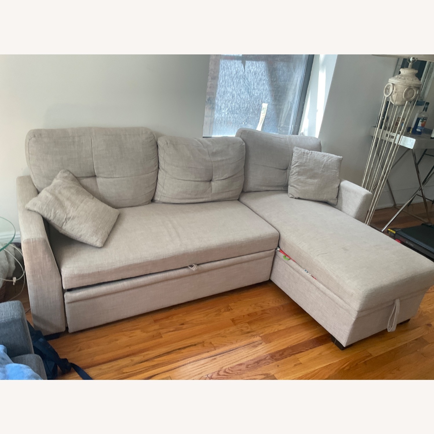 Wayfair Barrientez 85'' Upholstered Sleeper Sofa - image-3