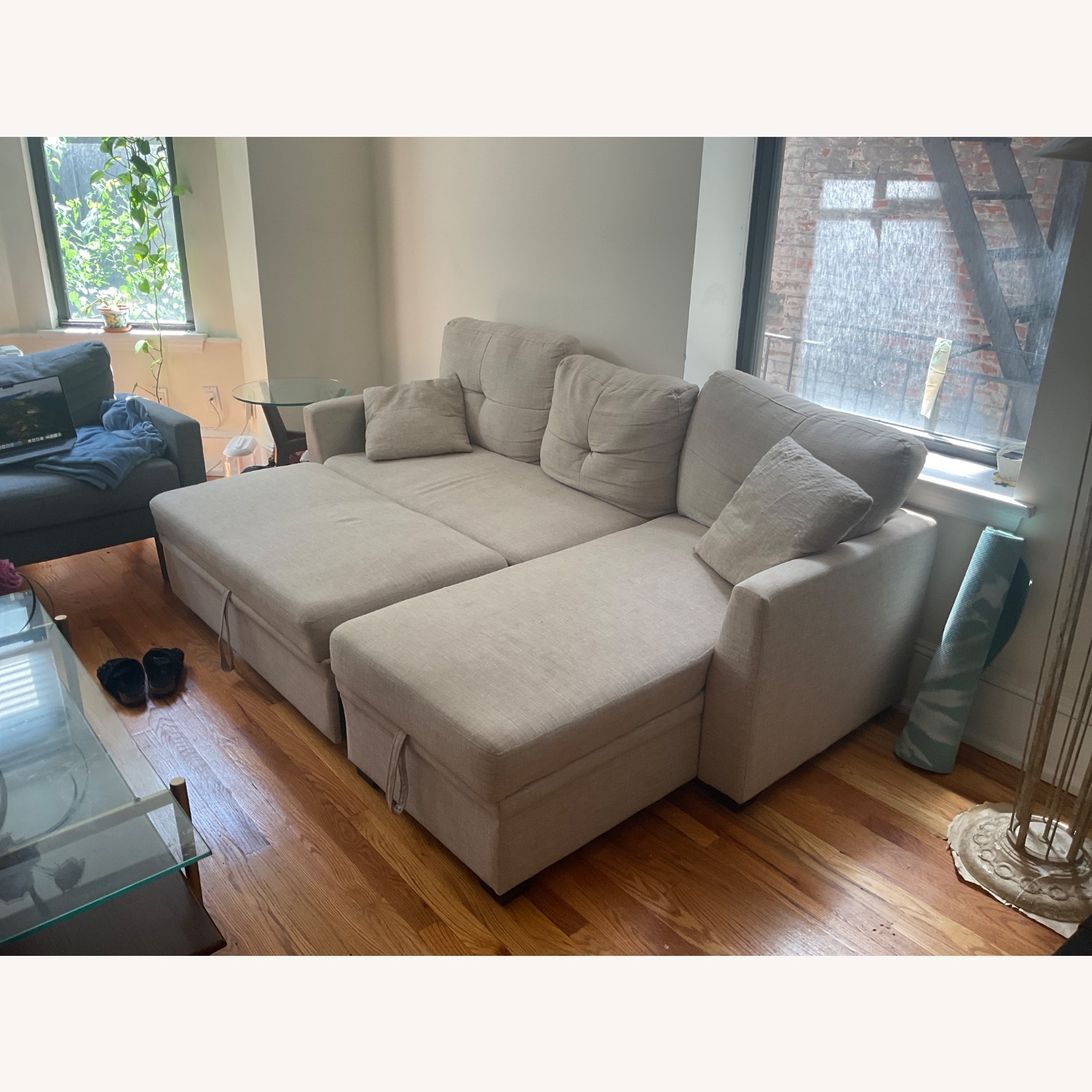 Wayfair Barrientez 85'' Upholstered Sleeper Sofa - image-2