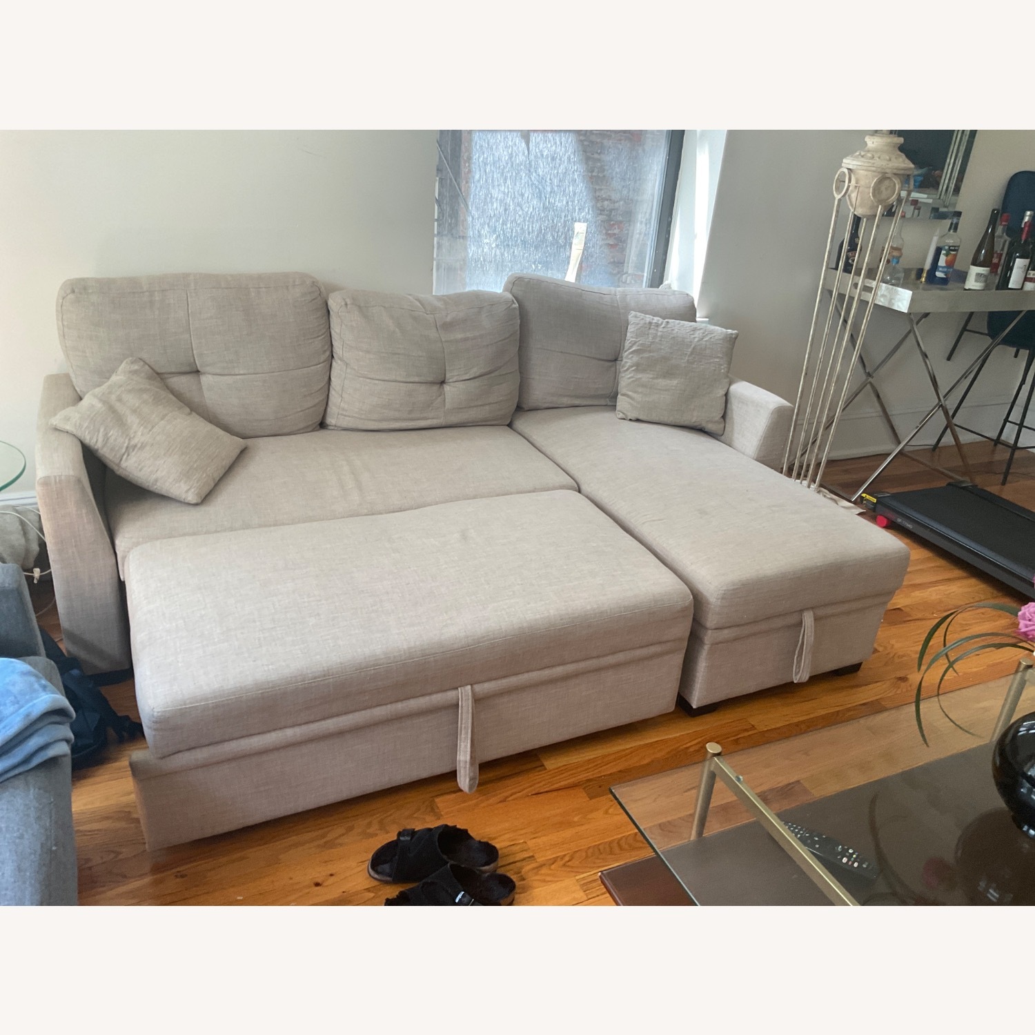 Wayfair Barrientez 85'' Upholstered Sleeper Sofa - image-1