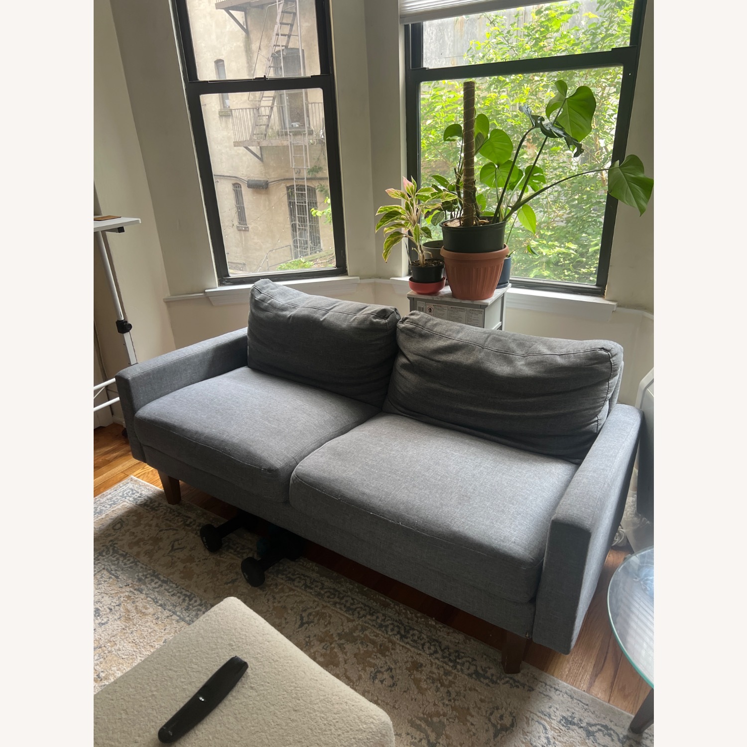 Wayfair Blue 2-seater Couch - image-2