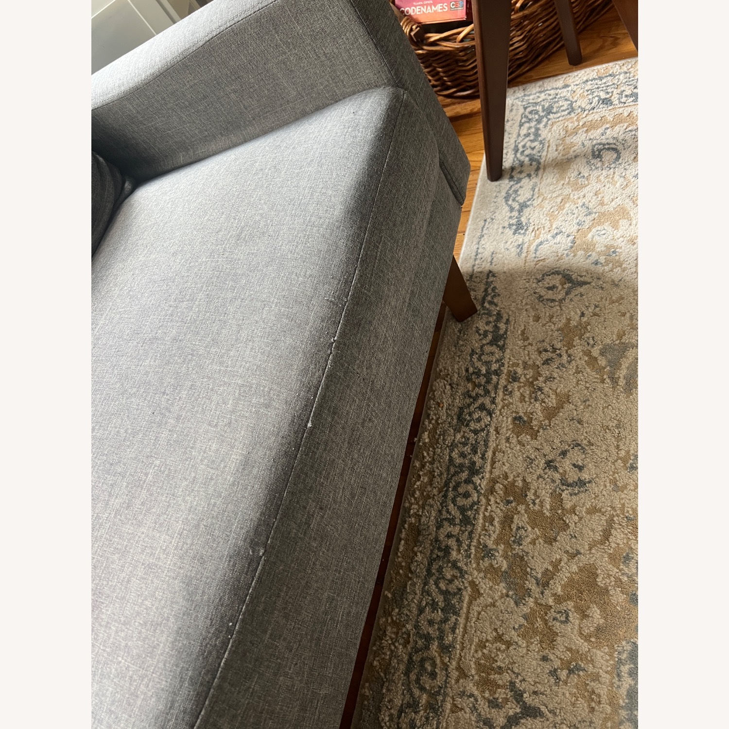 Wayfair Blue 2-seater Couch - image-4