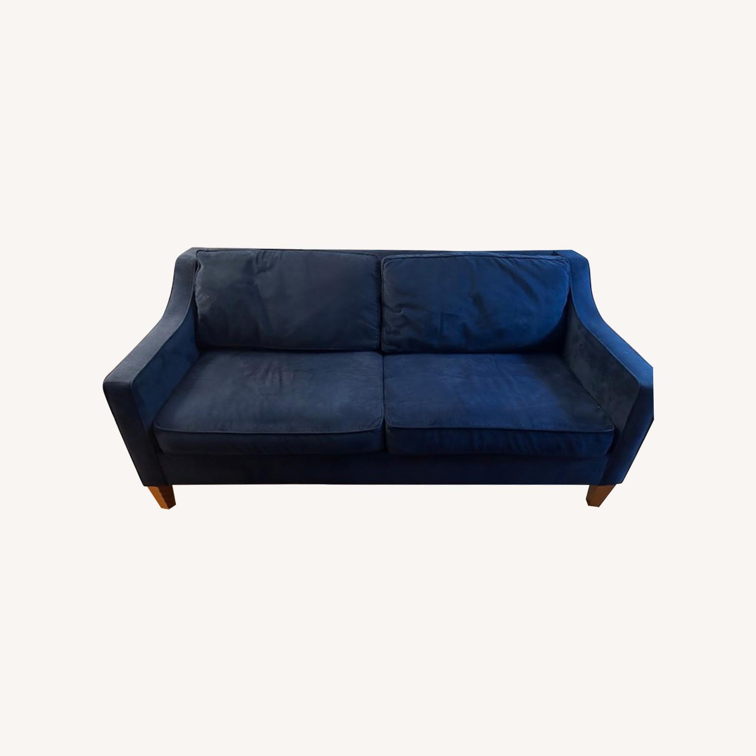 West Elm Paidge Midnight Blue Paige Sofa - image-0