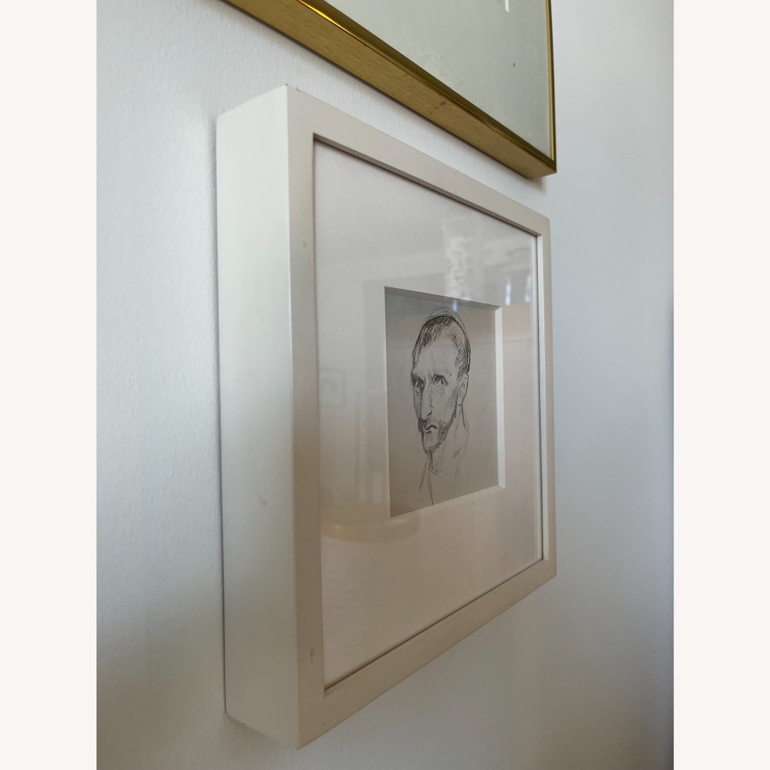 Framed Print of Van Gogh Self-Portrait - image-3