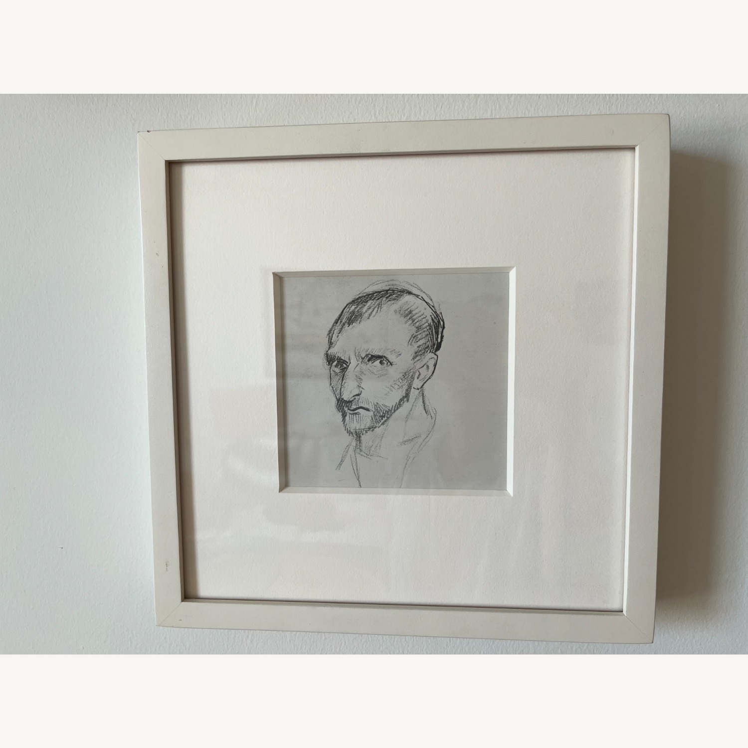 Framed Print of Van Gogh Self-Portrait - image-1