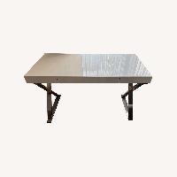 Home Depot White Desk with Drawer