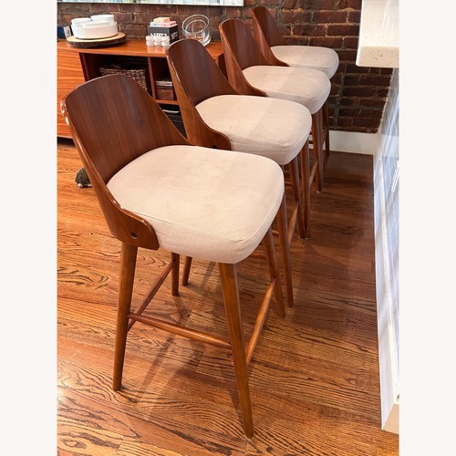 Used West Elm Mid-Century Counter Height Bar Stools for sale on AptDeco