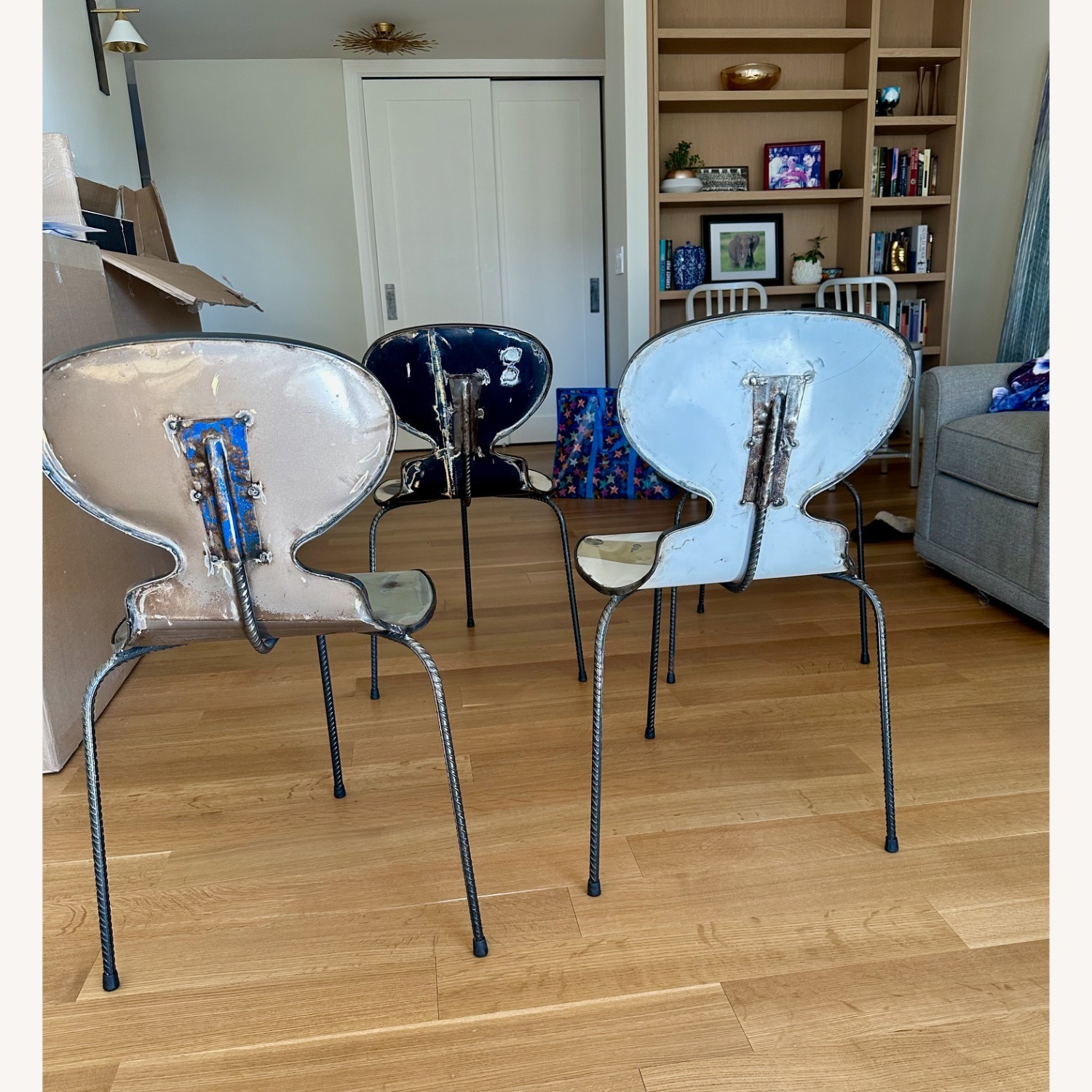 ABC Carpet and Home Metal Chairs  - image-4