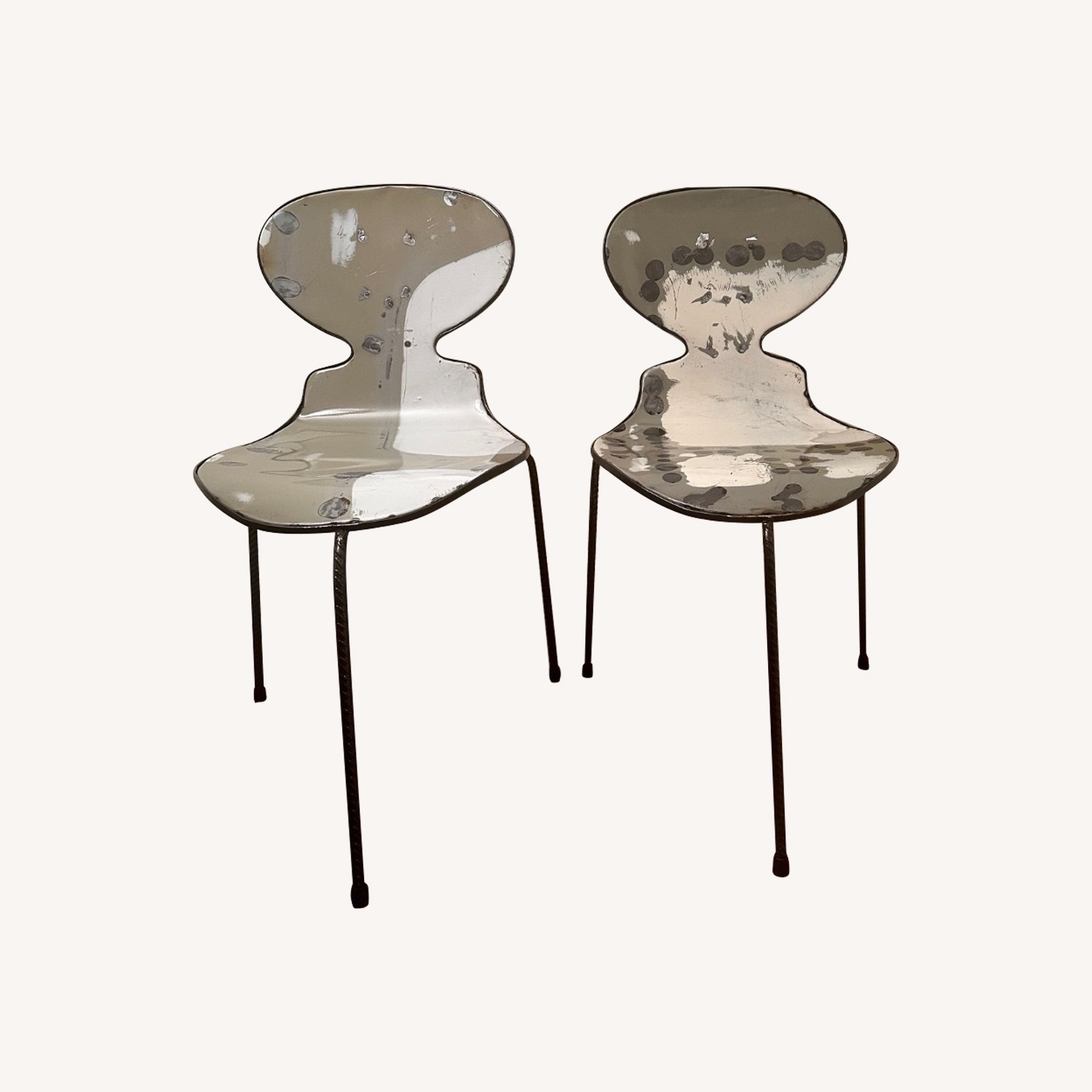 ABC Carpet and Home Metal Chairs  - image-0