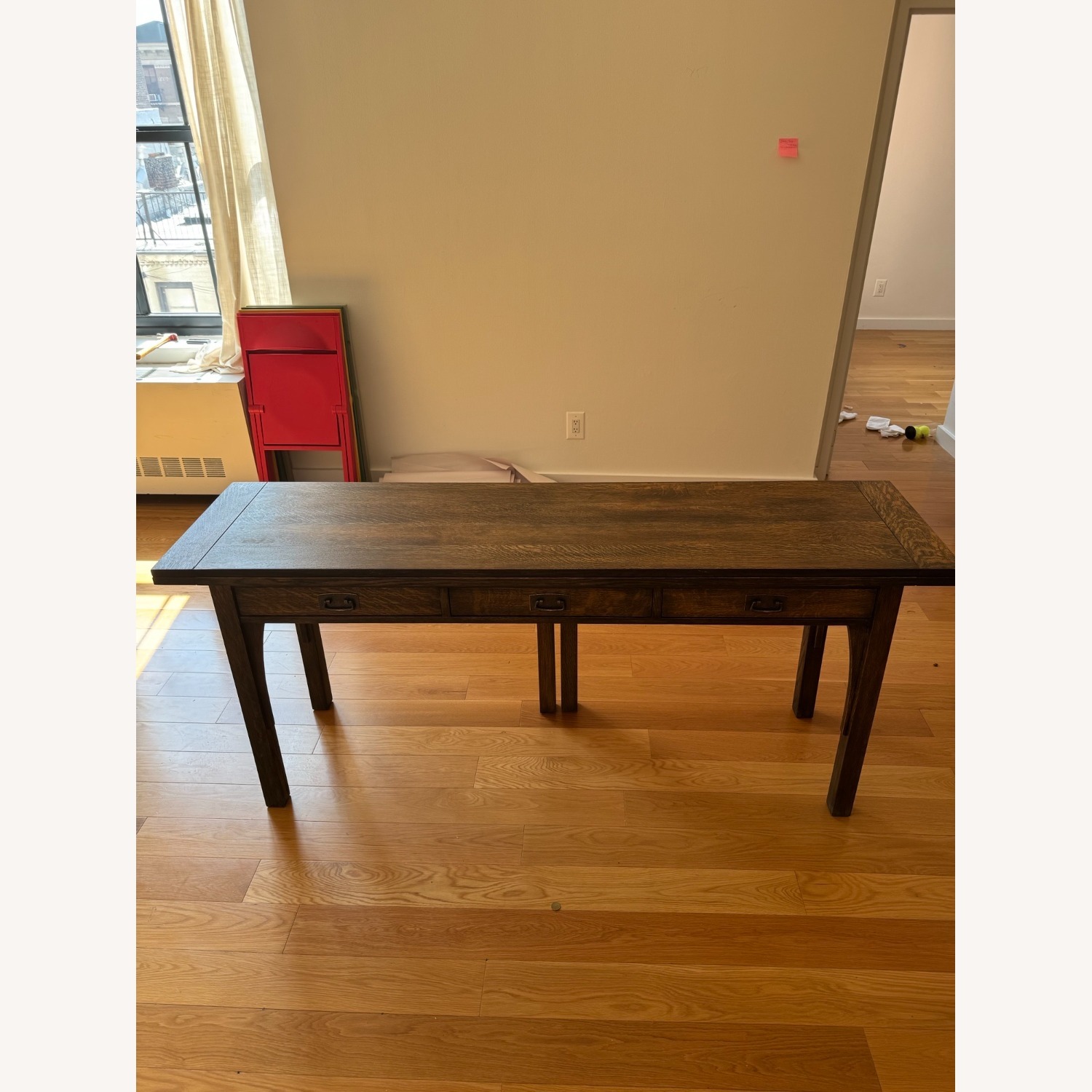 Stickley Walnut Dining Table Expandable - image-2