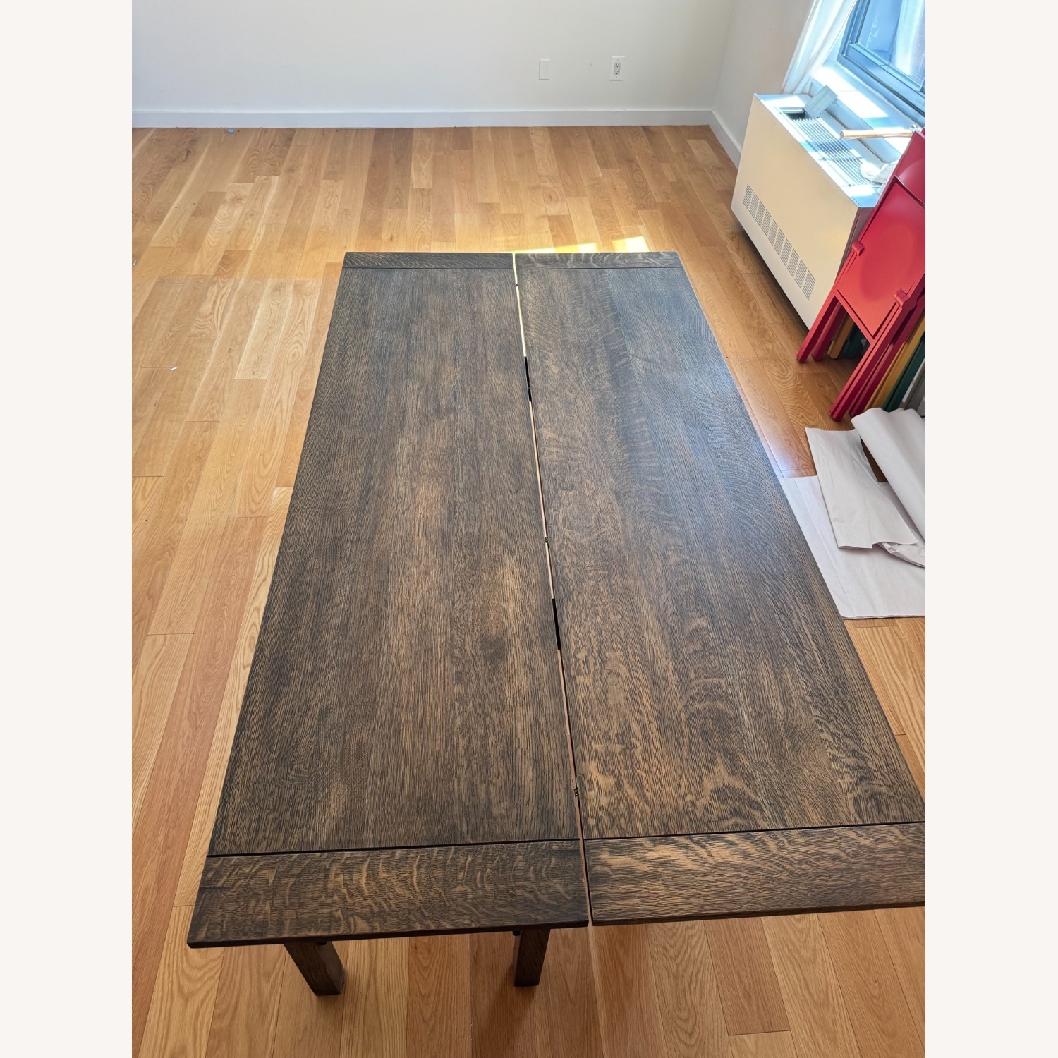 Stickley Walnut Dining Table Expandable - image-3