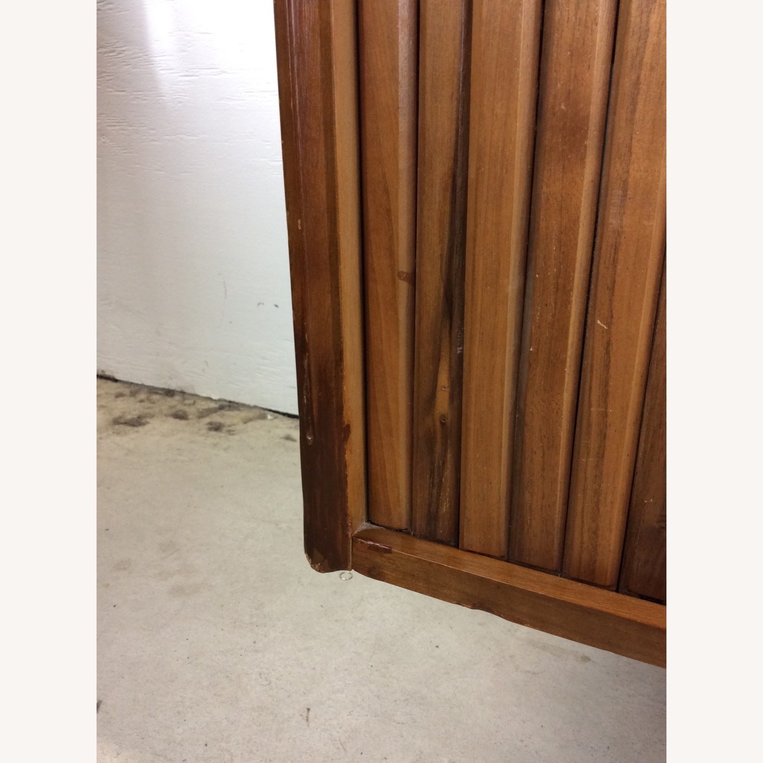 MidCentury Modern Lowboy Dresser with Tambour Door - image-10