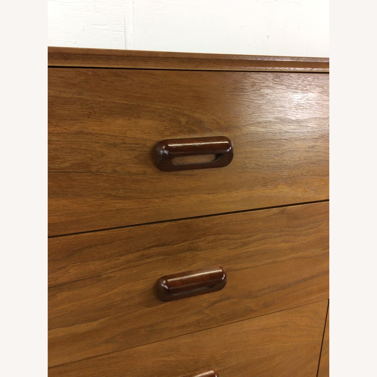 MidCentury Modern Lowboy Dresser with Tambour Door - image-11