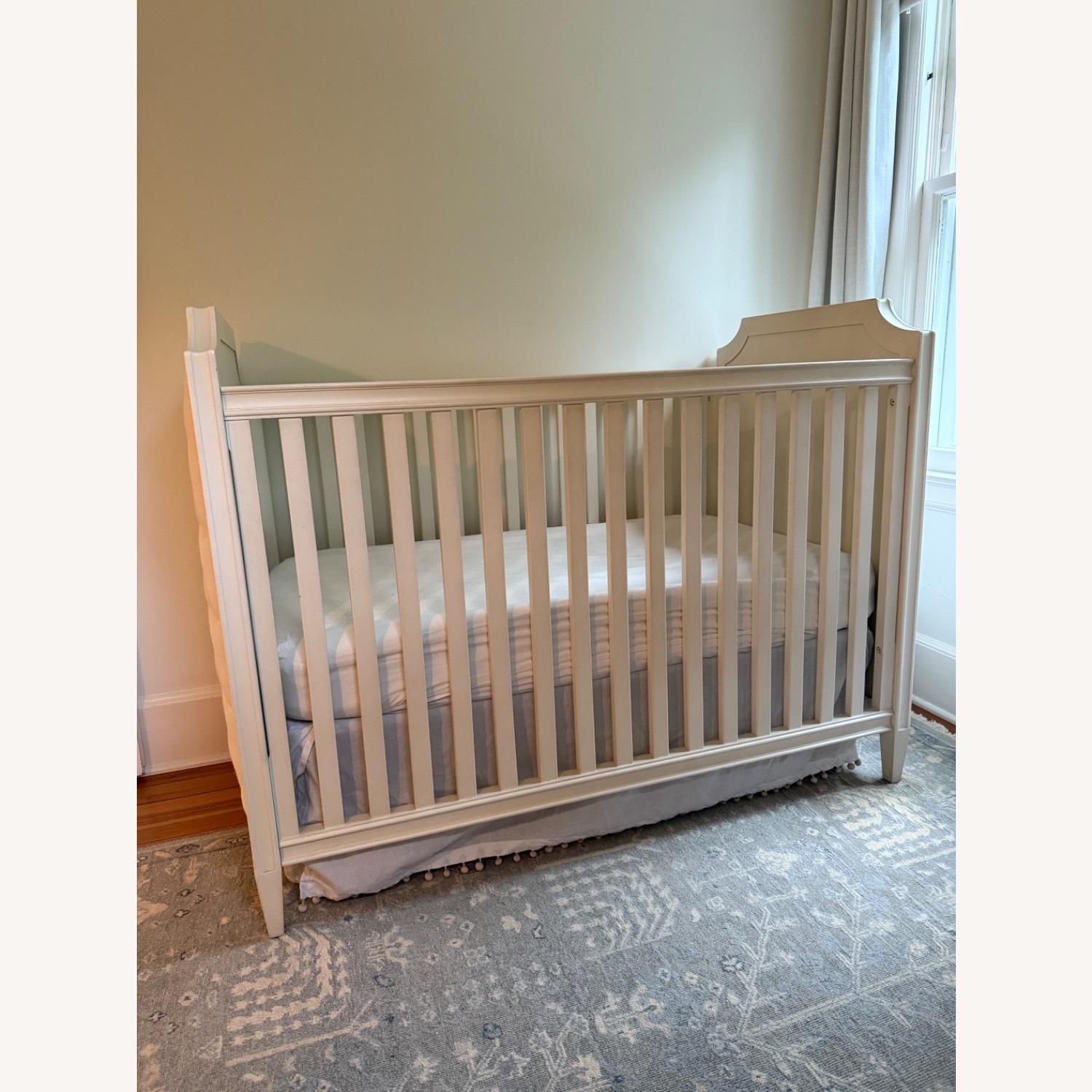 Restoration Hardware Marcelle Upholstered Crib - image-5