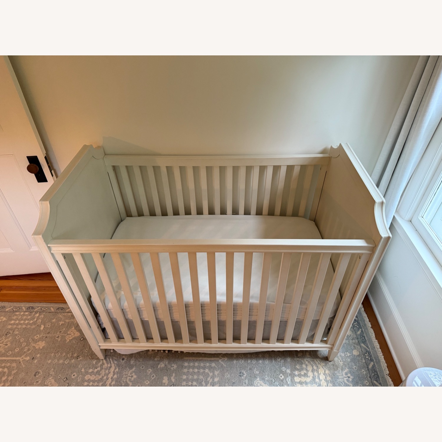 Restoration Hardware Marcelle Upholstered Crib - image-6