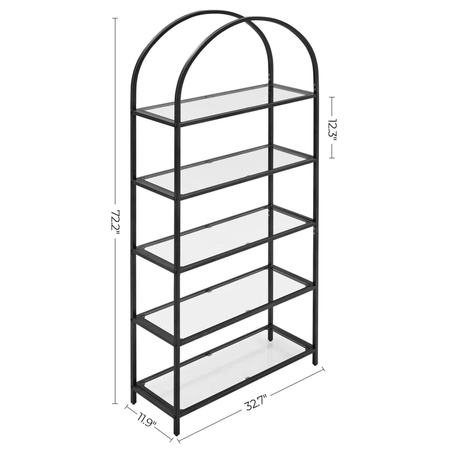 Wayfair Adrianne Bookshelf - image-4