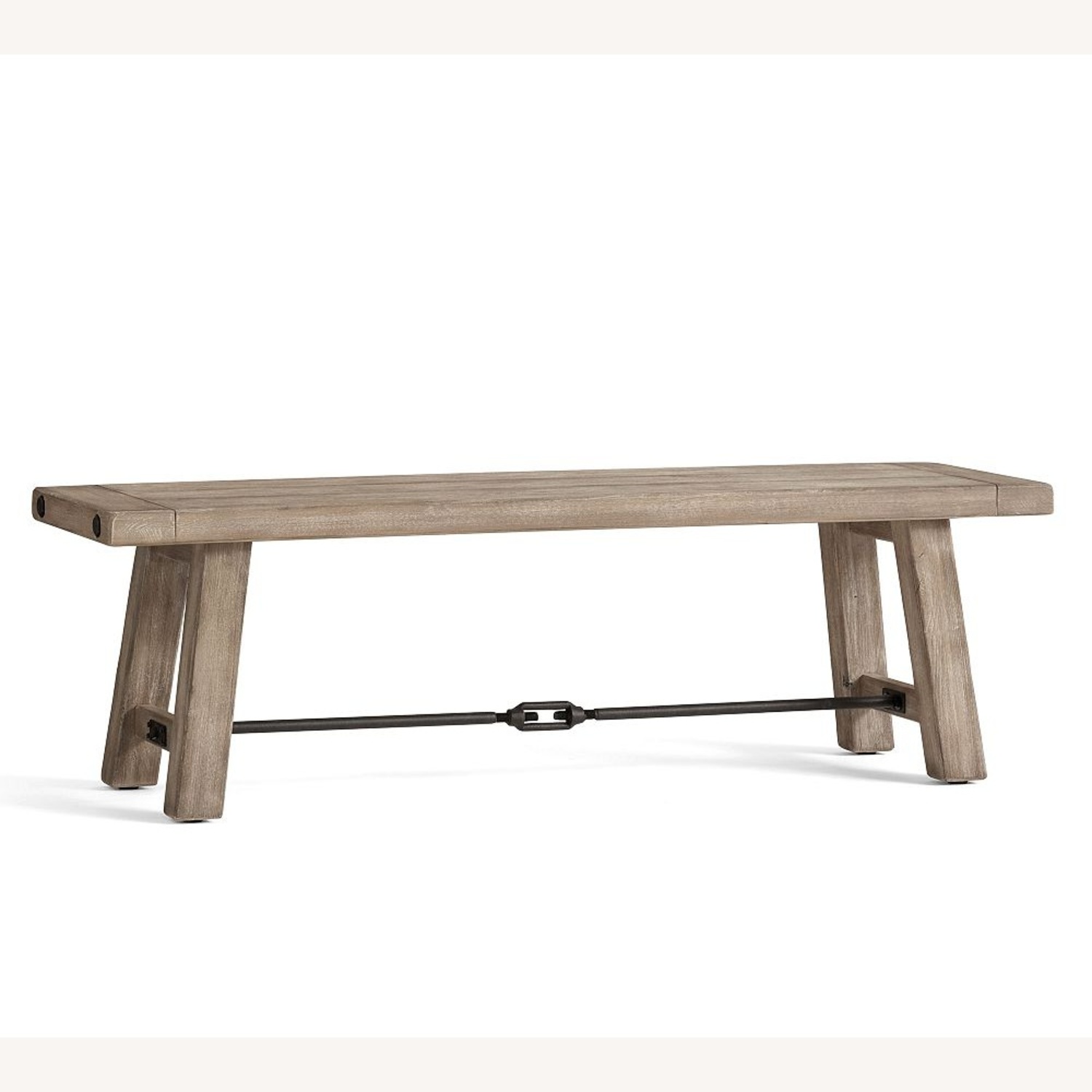 Pottery Barn Benchwright Dining Bench Seadrift - image-4