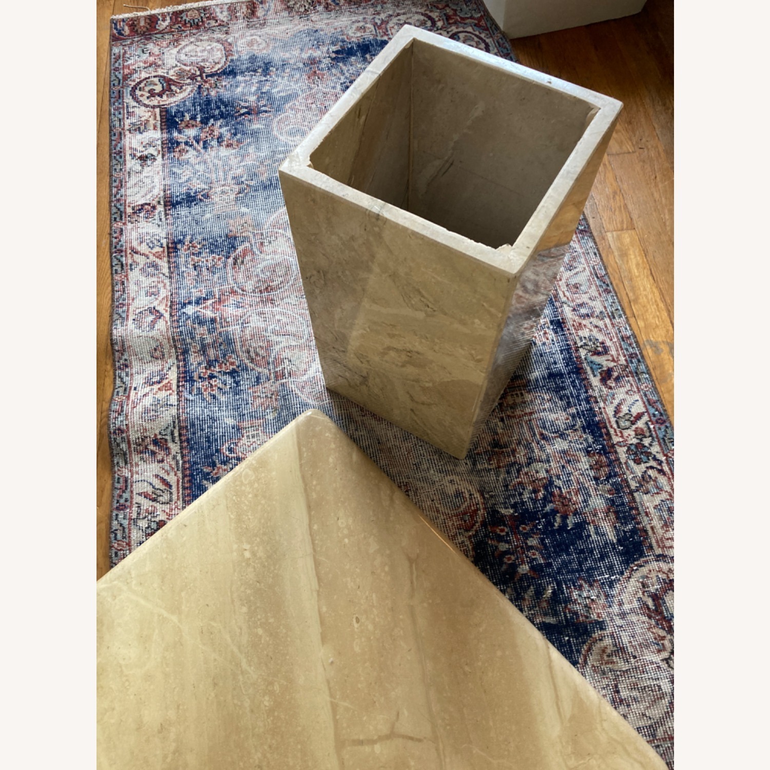 Vintage Marble Side Table - image-4